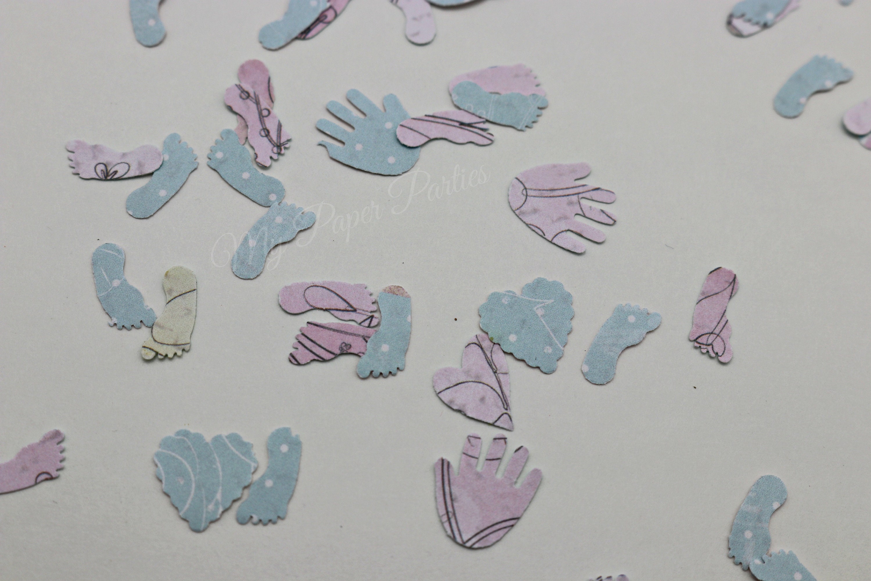 Mixed Gender Boy Girl Baby Shower Confetti 100pcs 50
