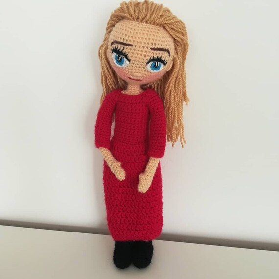 Crochet Handmaid S Tale June Amigurumi Etsy Crochet Handmaid S Tale June Amigurumi Etsy