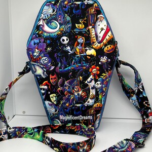 Nightmare before shop christmas coffin bag