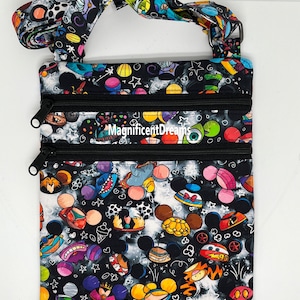 Disney ear Hats Small Crossbody bag, Mickey Mouse characters. 2 options. Lightweight