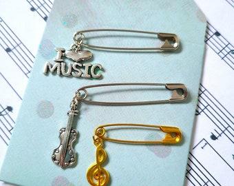 Music lover pins