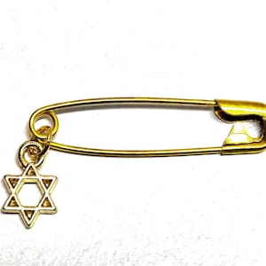 Star of David pin