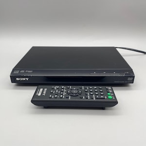 Sony cd dvd player DVP-SR210P dolby digital with remote av cable tested
