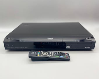 Sharp BD-HP21U AQUOS Blu-ray / dvd player hdmi 1080p with oem remote tested