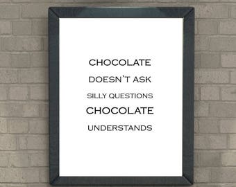 Chocolade vragen niet domme vragen chocolade begrijpt
