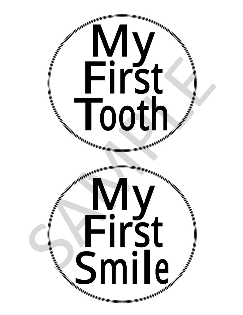 Baby Milestones PDF Instant Download - Etsy