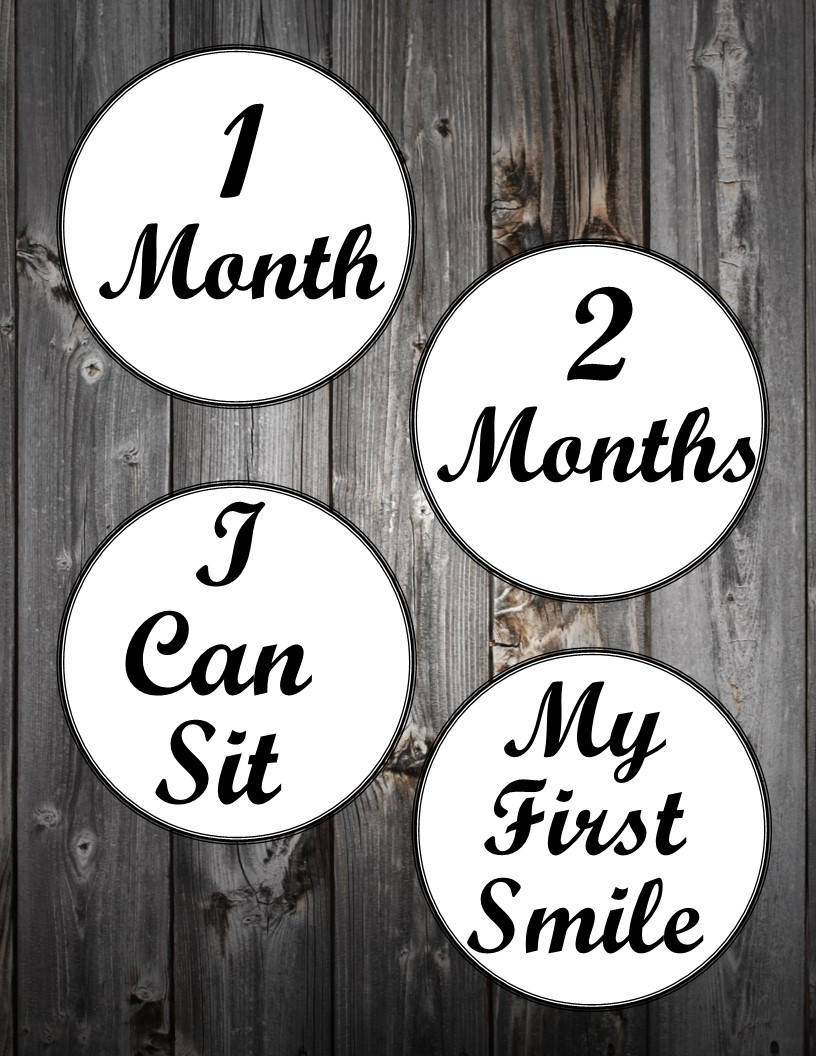 Baby Milestones PDF Instant Download - Etsy