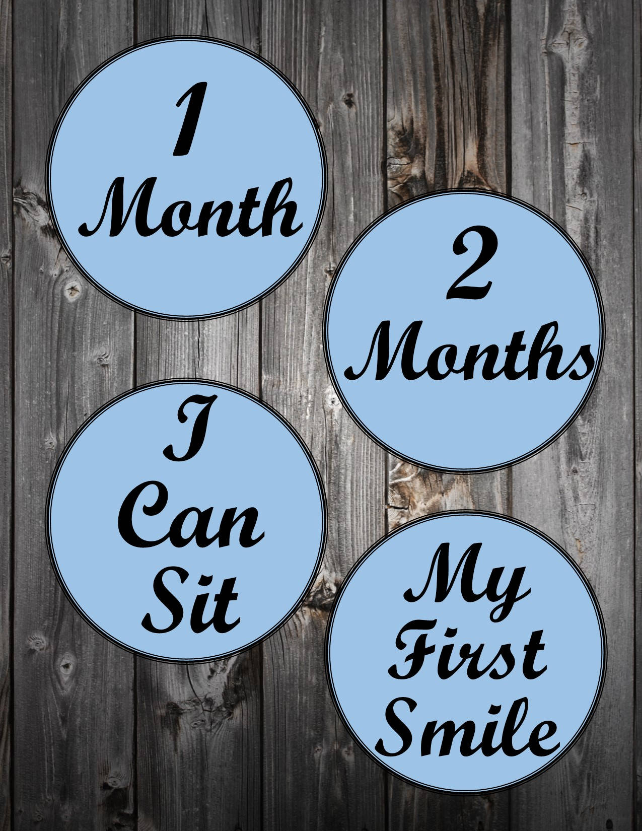 Baby Milestones PDF Instant Download - Etsy