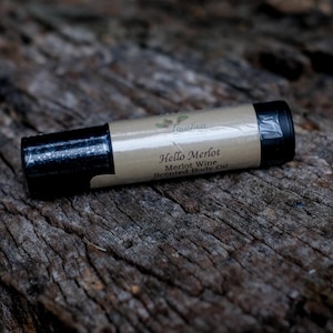Óleo corporal roll-on perfumado com vinho Merlot, colônia, perfume, fragrância unissex, Hello Merlot
