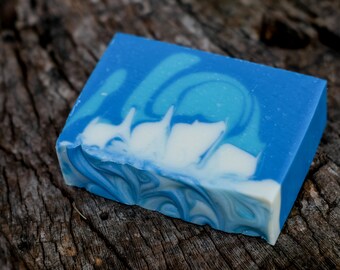 Cool For Men Type Handmade Soap, Men&#39;s Soap, Man Soap, Masculine, Shea Butter, Vegan, Father&#39;s Day, Palm Oil Free, Cool Ocean
