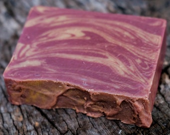 Merlot Wine Body Soap With Organic Shea Butter, Handmade, Vegan, Palm Oil Free, Hello Merlot