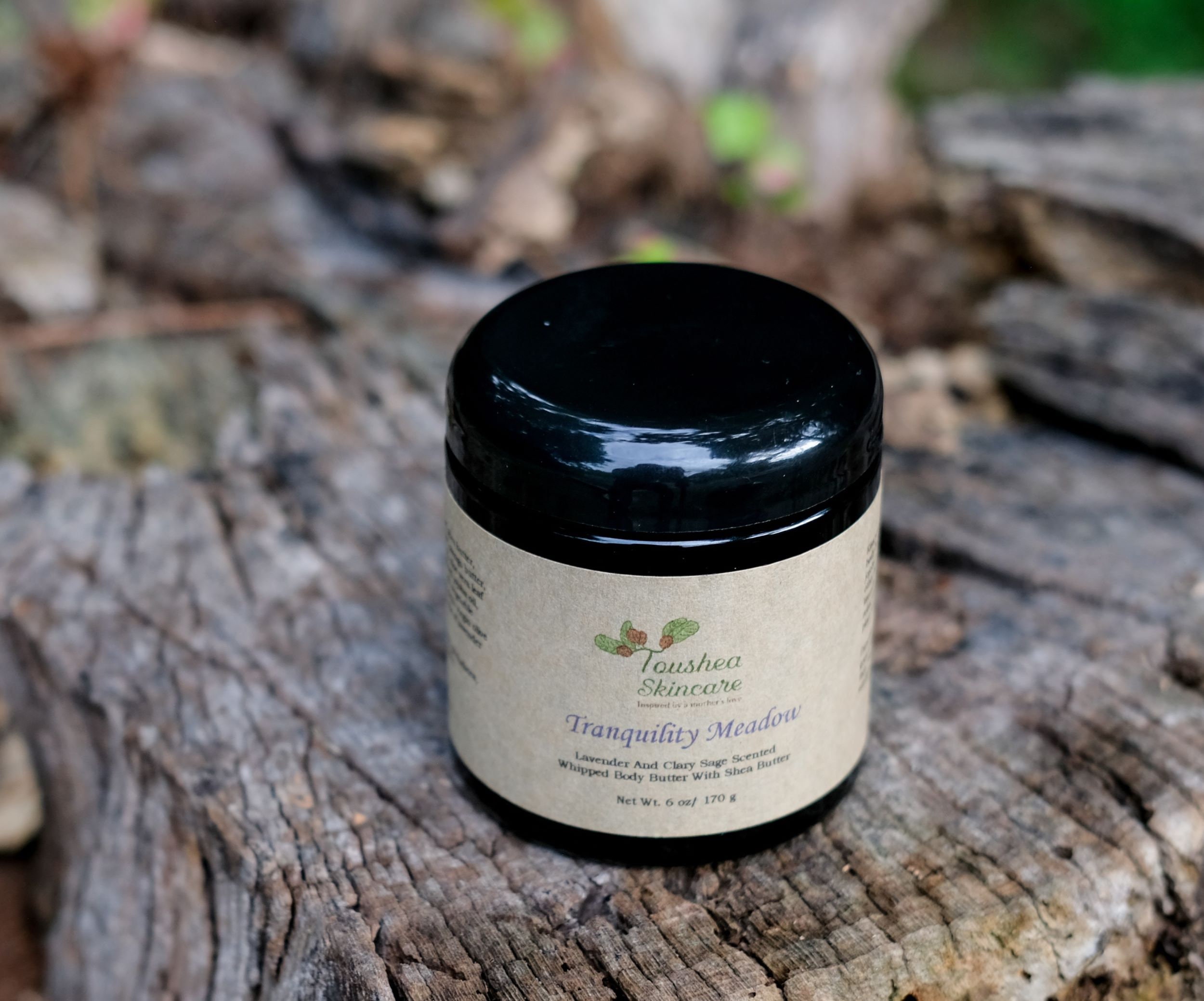 Lavender Whipped Body Butter With Shea Butter, Mango Butter, Cocoa Butter, Clary Sage, Tranquility Meadow, Large Jar