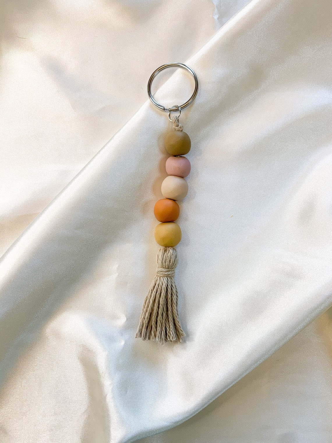 CLAY BEAD KEYCHAIN polymer clay keychain polymer clay Etsy