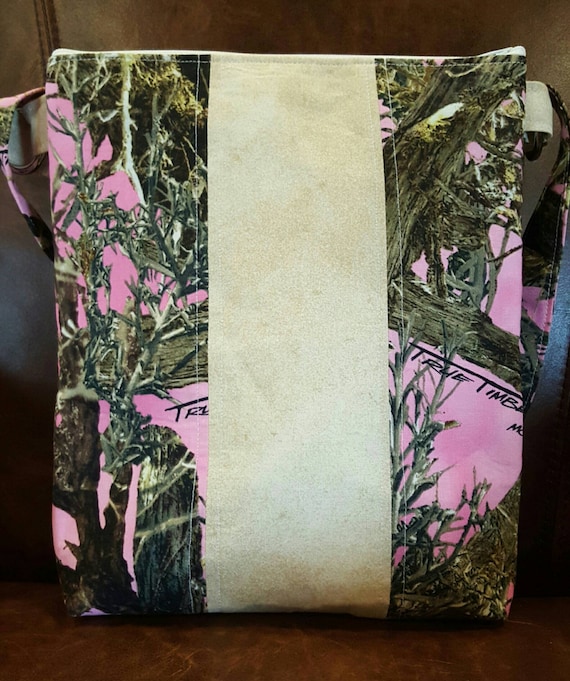Pink camo store crossbody purse
