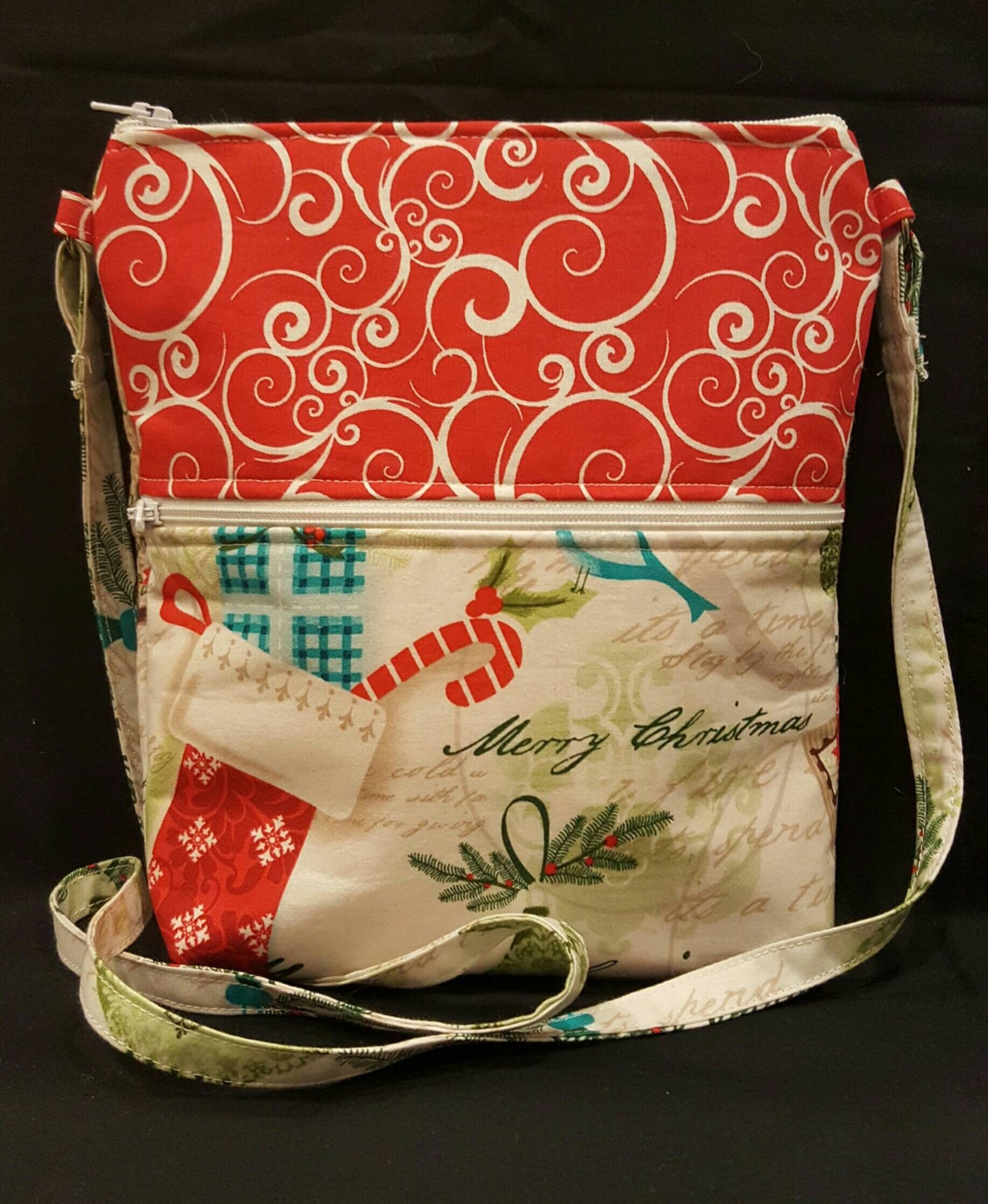 Handmade Christmas Themed Mini Purse Etsy