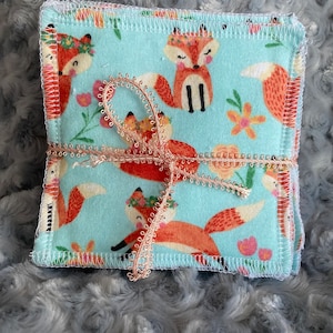 Sustainable Makeup Remover Pads/Reusable Makeup Remover Pads/Foxes