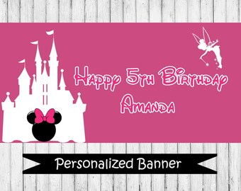 18x30 Personalized Mickey Mouse Baby Shower Banner
