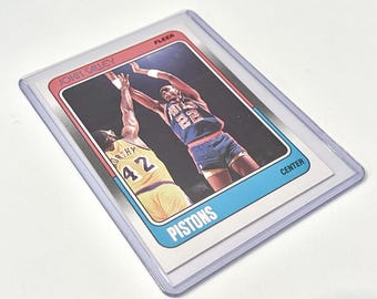 1988 John Salley Fleer 44 Detroit Pistons NBA Basketball Player Trading Card