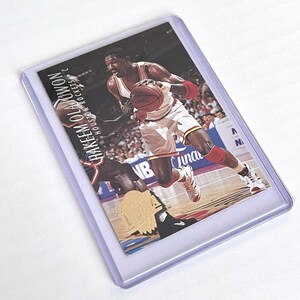 1994 Hakeem Olajuwon Fleer Ultra 69 Houston Rockets NBA Basketball Player Trading Card