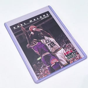 1992 カール・マローン スカイボックス 46 USA バスケットボール NBA アップデート ユタ ジャズ NBA バスケットボール 選手 トレーディング カード