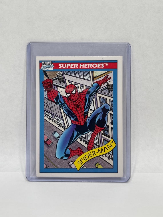 Spider-man 1990 Marvel Comics 29 Super Heroes Comic Trading Card