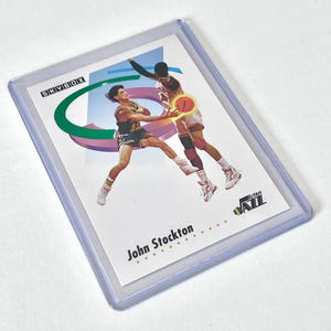 1991 John Stockton Skybox 285 Utah Jazz NBA Basketball Player Trading Card