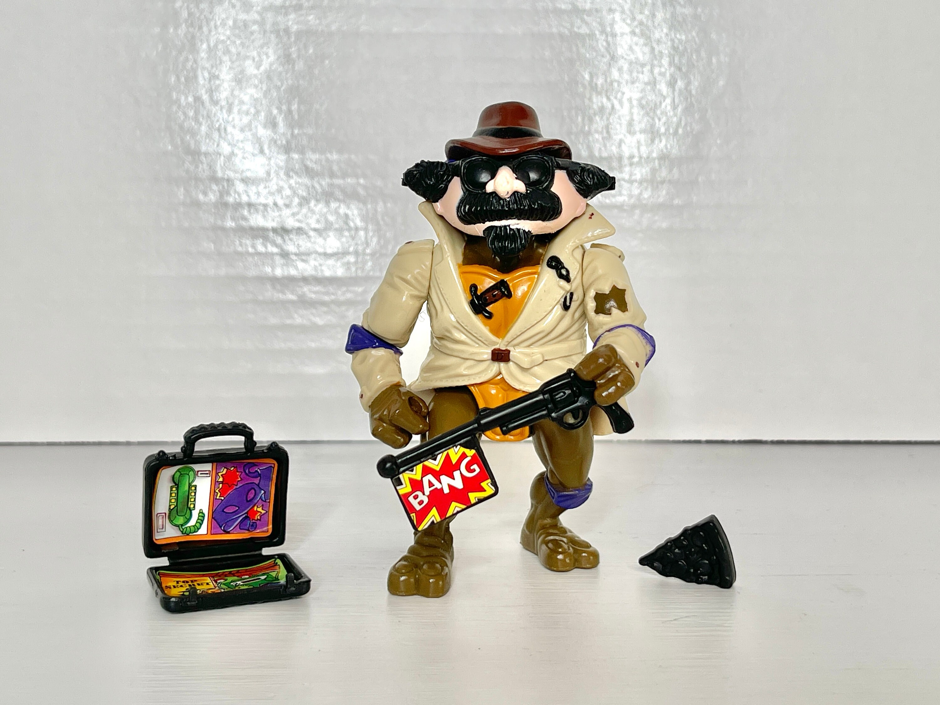 1990 Don the Undercover Turtle Bounty Hunter Teenage Mutant Ninja