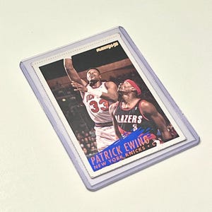 1994 Patrick Ewing Fleer 150 New York Knicks NBA Basketball Player Trading Card