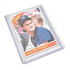 1991 Don Mattingly Baseball Cards Magazine 55 New York Yankees MLB Baseball Trading Card