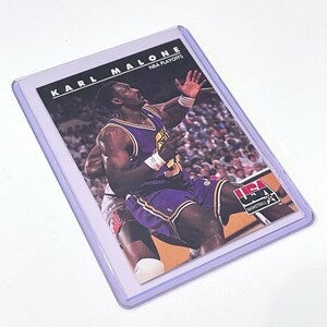 1992 Karl Malone Skybox 51 USA Basketball NBA Playoffs Utah Jazz NBA Basketball Player Trading Card
