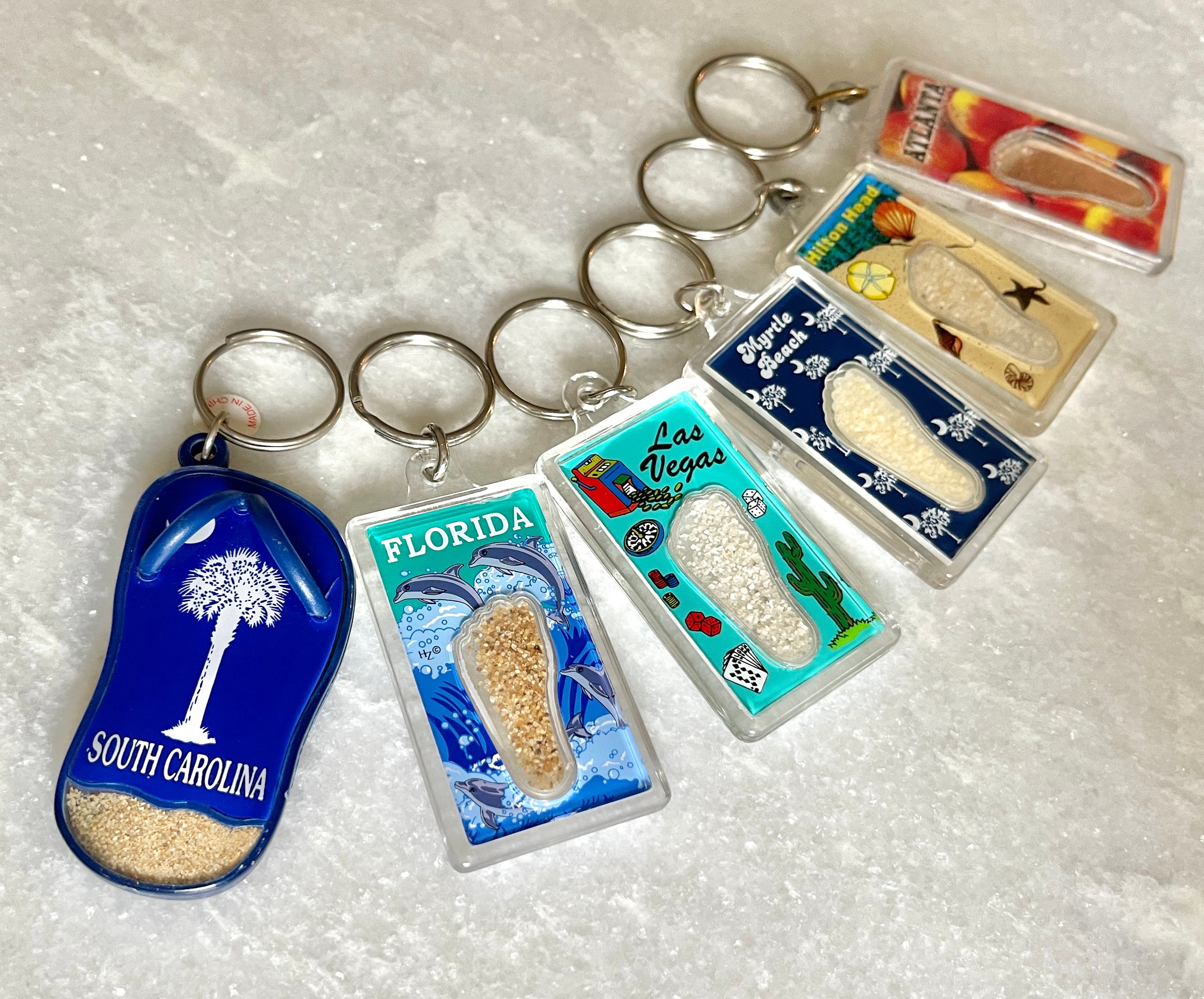 1990s / Early 2000s Millennium Vintage Foot Where Keychains 90s