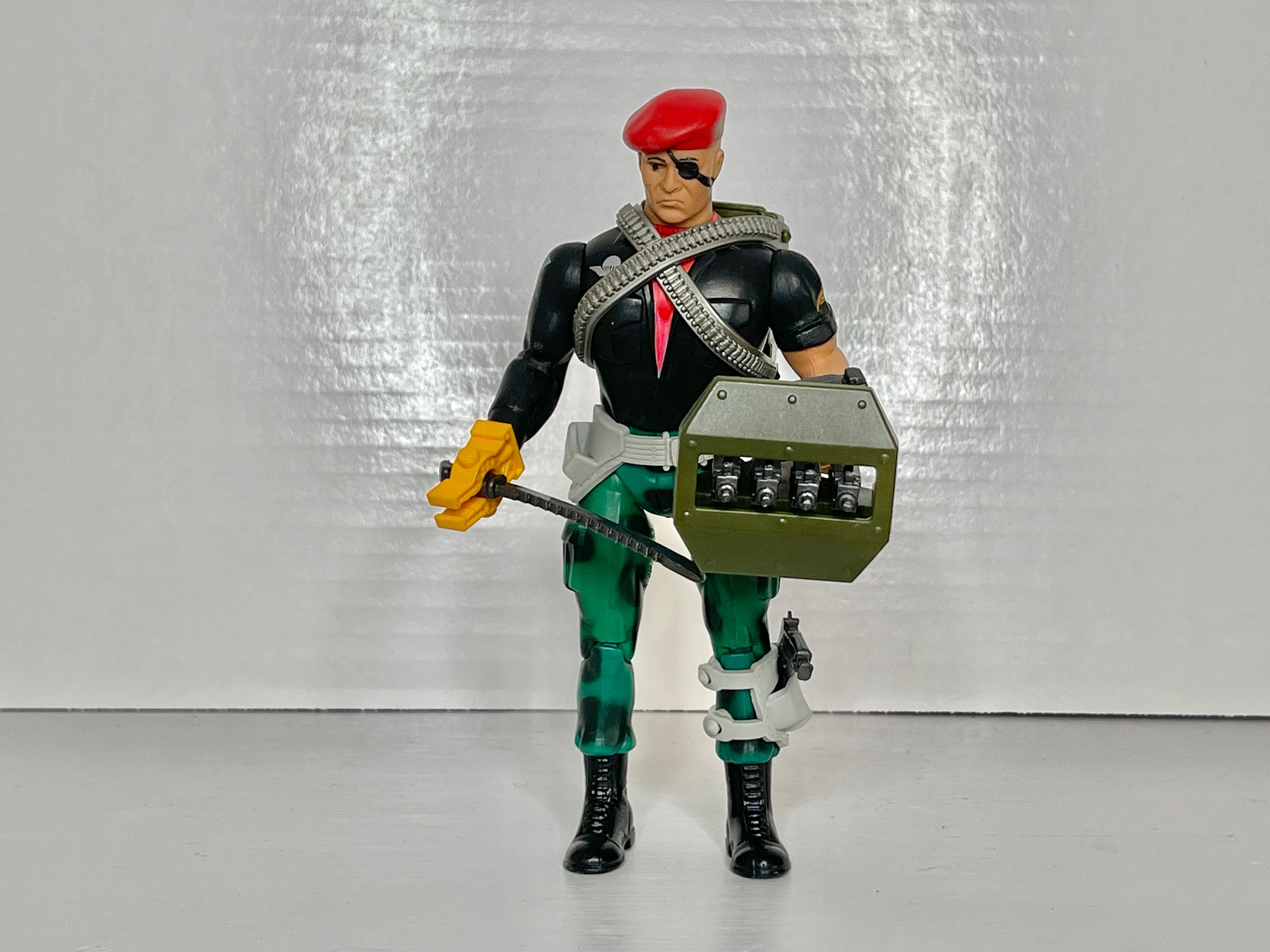 1985 Gripper Rambo Force of Freedom Anabasis Coleco Action Figure