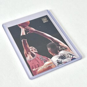 1993 Scottie Pippen Topps 103 Stadium Club Triplo Duplo Chicago Bulls NBA Basquete Jogador Cartão Colecionável