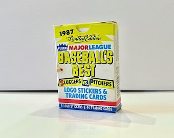 1987 Fleer Baseball's Best Sluggers Vs Pitchers Limited Edition Factory  Sealed Set of 44 Cards - Etsy