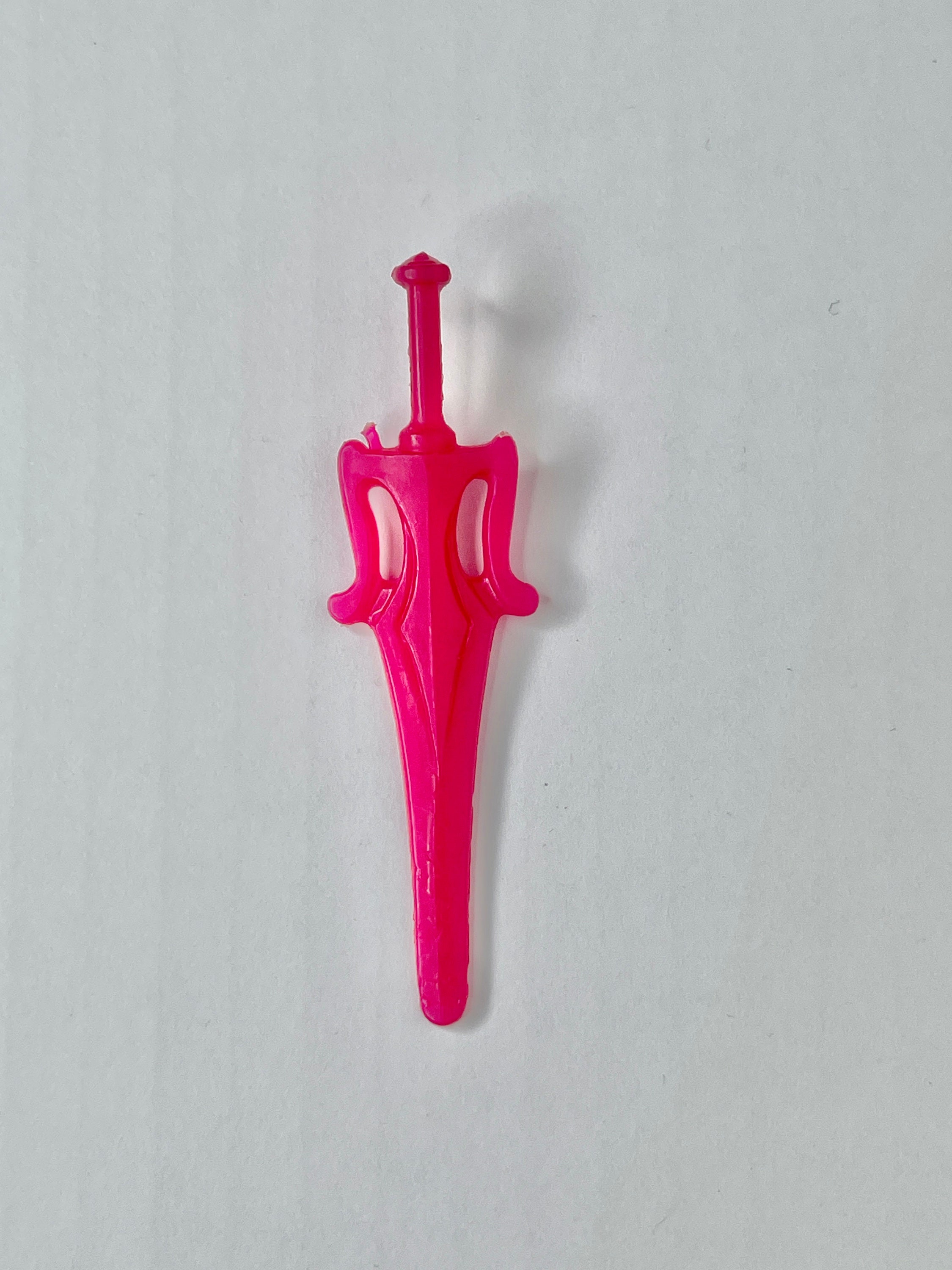 Pink Power Sword Accessory Weapon to 1984 Prince Adam He-man