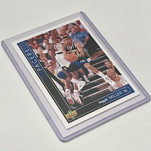 1993 Reggie Miller Upper Deck 309 Indiana Pacers NBA Basketball Player Trading Card