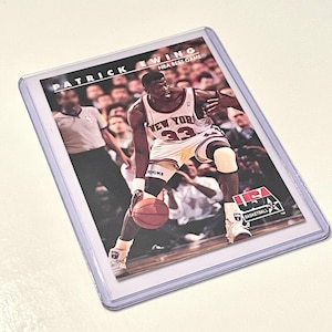 1992 Patrick Ewing Skybox 22 NBA Best Game USA Basketball New York Knicks NBA Basketball Player Trading Card
