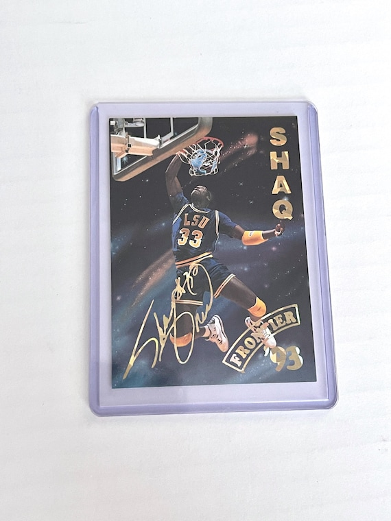 その他 NBA Autograph Card Shaquille O'neal Help identifying Shaquille O'neal card - is this real? : r