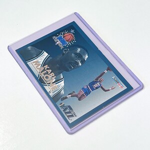 Cartes à collectionner 1992 Karl Malone Fleer 17 des 24 joueurs de basket-ball NBA All Star Weekend Utah Jazz