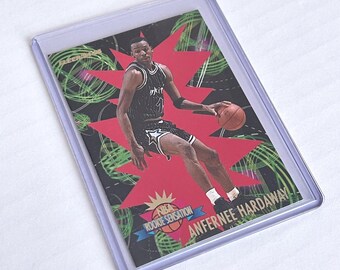 ANFERNEE HARDAWAY Rc 1993 Fleer NBA Jam Session #159 Basketball