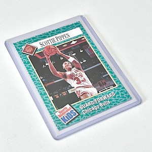 1990 Scottie Pippen Sports Illustrated Kids 160 Chicago Bulls NBA Jogador de Basquete Cartão Colecionável