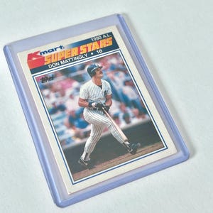 1990 Don Mattingly Topps 17 Kmart A.L. Superstars New York Yankees MLB Baseball Trading Card
