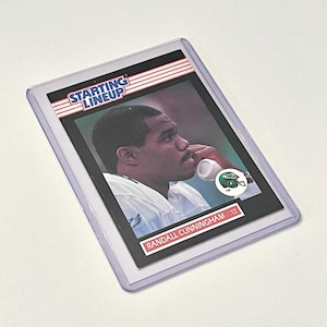 1989 Randall Cunningham Starting Lineup Kenner Philadelphia Eagles NFL Football Player Trading Card
