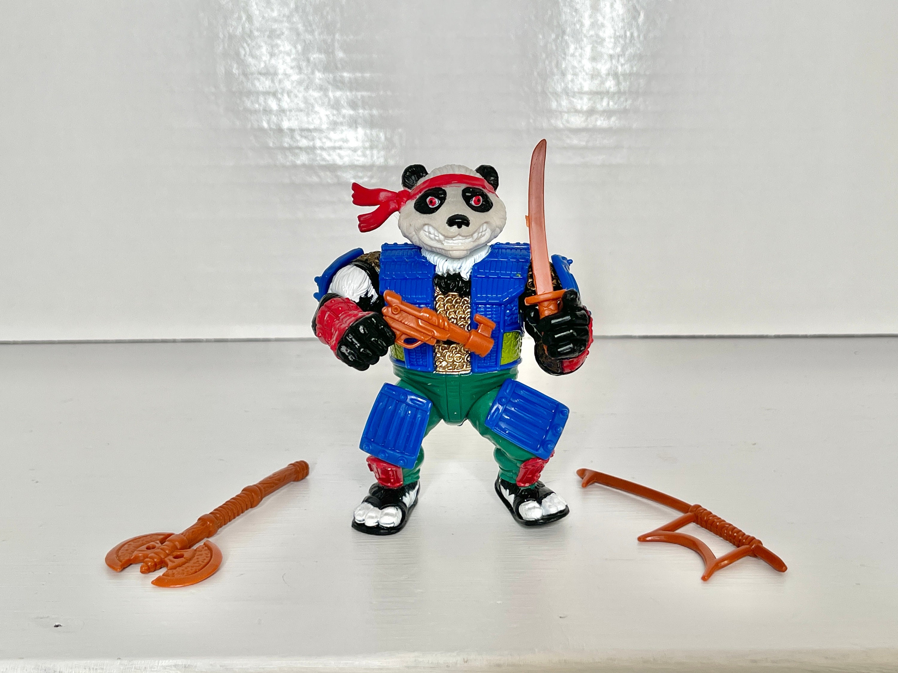 1990 Panda Khan Teenage Mutant Ninja Turtles Mirage Studios