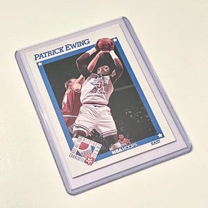1991 Patrick Ewing NBA Hoops 251 All-Star Weekend Charlotte New York Knicks NBA Carta collezionabile del giocatore di basket