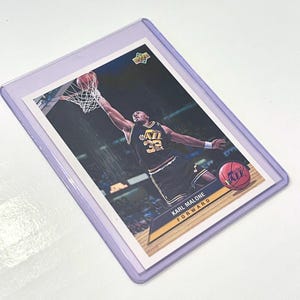 1993 カール・マローン アッパーデッキ P40 ユタ ジャズ NBA バスケットボール選手トレーディングカード