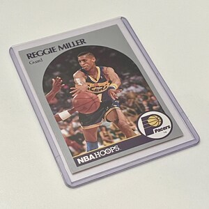 1990 Reggie Miller NBA Hoops 135 Indiana Pacers NBA Basketball Player Trading Card