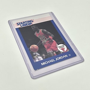 1988 Michael Jordan Starting Lineup Kenner Chicago Bulls NBA Basketball Player Trading Card