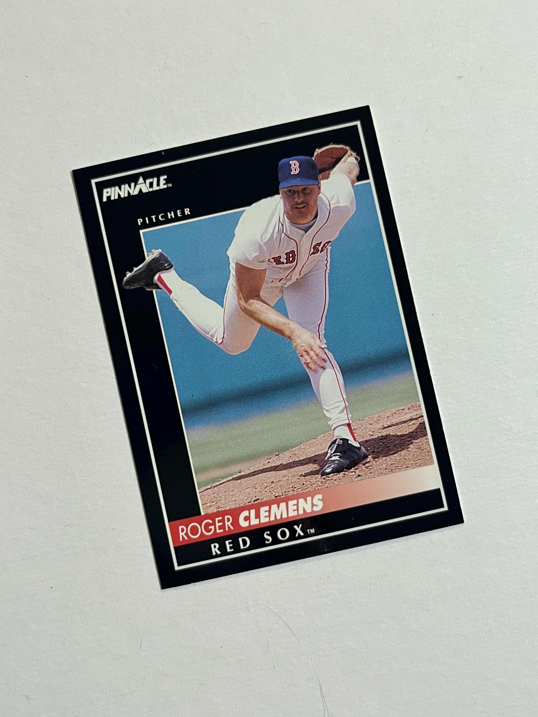1992 Roger Clemens Score 95 Pinnacle Red Boston Red Sox MLB