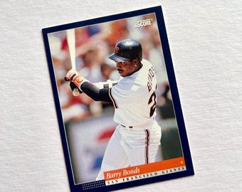 Barry Bonds 1995 Fleer Ultra 4 of 10 Hitting Machine San Francisco